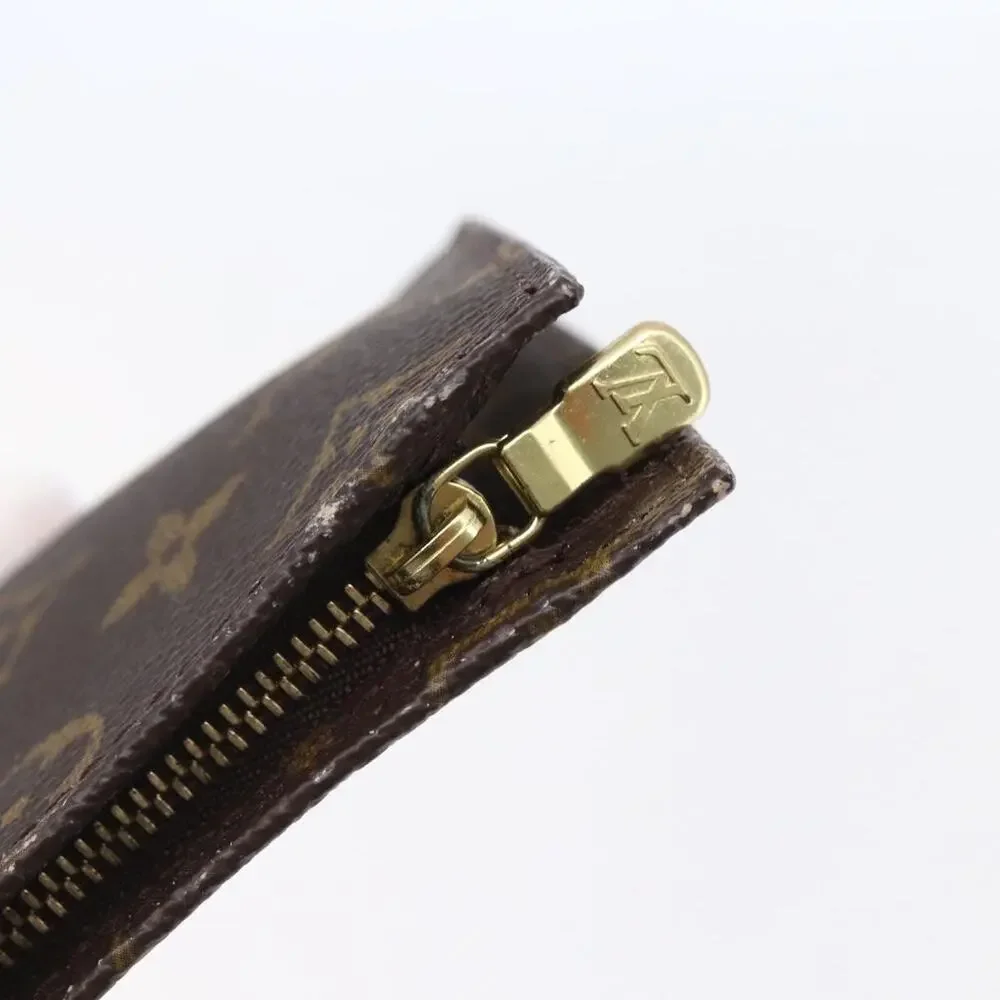 Louis Vuitton Monogram Bucket GM Accessory Pouch Brown